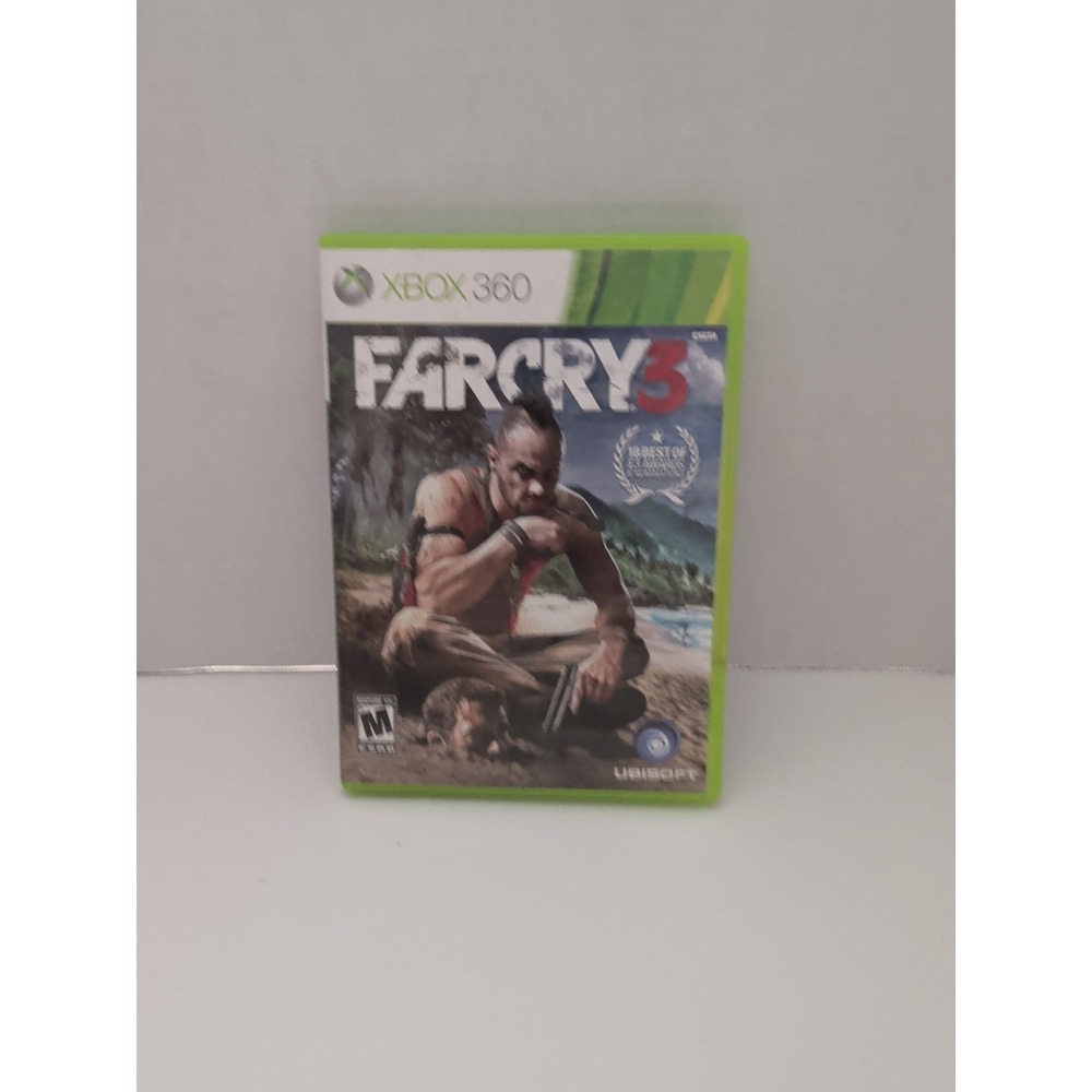 Far Cry 3 Xbox 360 Game Disc and Original Case by Ubisoft Entertainment